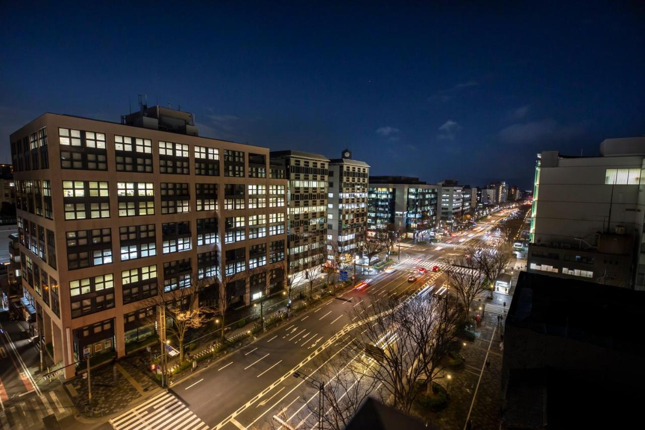 The Royal Park Hotel Iconic Kyoto Exterior photo View of the neighborhood at night